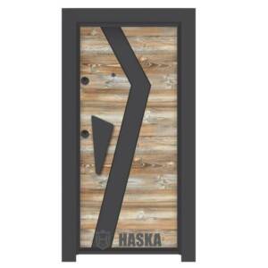 Блиндирана входна врата HASKA Лукс Стар 15 Нюанс