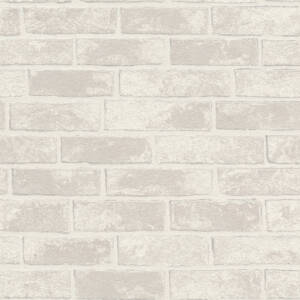 Тапет винил флис Настроение тухли крем и бяло