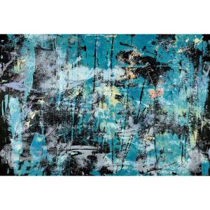 Тапет-пано Фешън 4Уолс 4 - 8 части - синя импресия