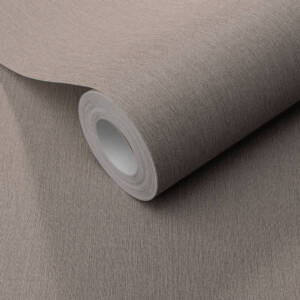 Тапет винил флис Спотлайт 2 едноцветен плат сиво бежово