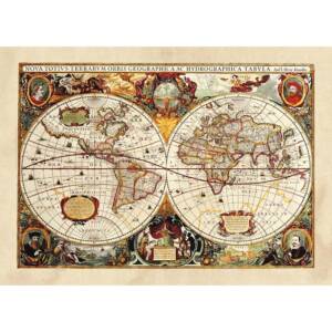 Фототапет Премиум 160х110см Ретро карта