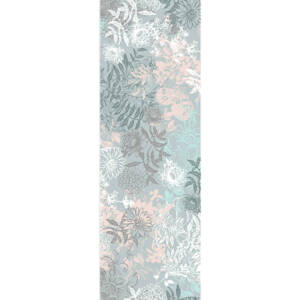 Фототапет Премиум 90х270см Цветя синьо