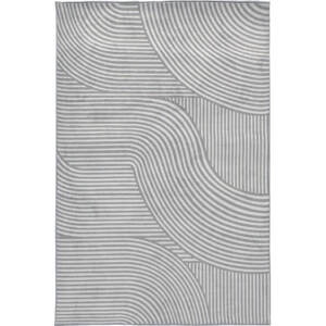 Килим Хималая вълни сиво-екрю