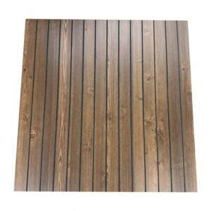 Самозалепващ 3D панел 60см х 2.80м - линеен дървесен