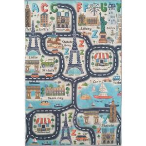 Килим ТБ - детски - Токио Улици синьо
