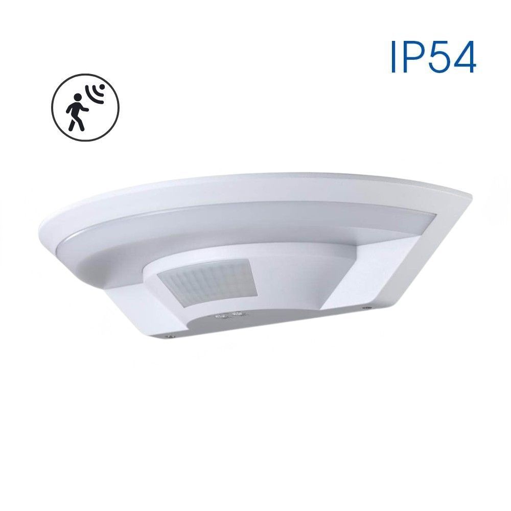 VIVALUX LED плафон аплик със сензор LUNAR LED 10W SR12 IP54
